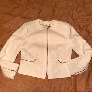 Ted Baker textured Taahra Zip-Front Women's blazer size 2